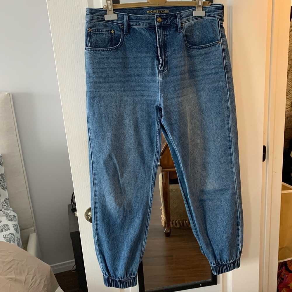 Michael Kors High Rise Baggy Jeans